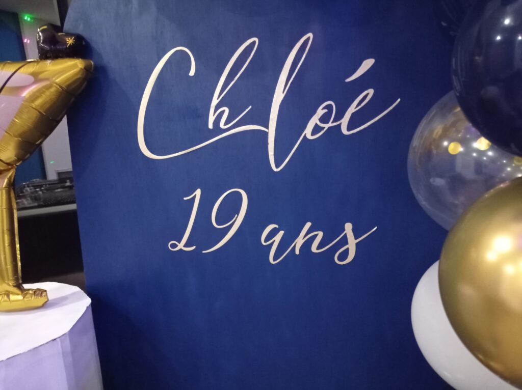 décoration anniversaire